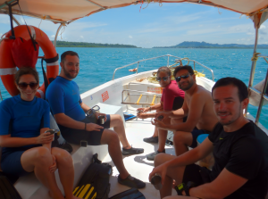 Boat diving in the andaman islands - diveindia